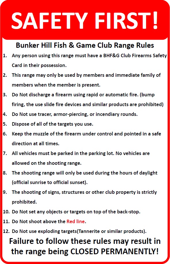 Safety First